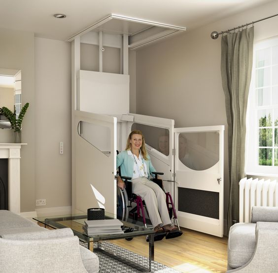 thang máy thuận tiện cho người khuyết tật